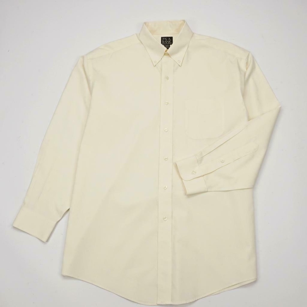 Jos A. Bank Men's Long Sleeve Shirt 17 35